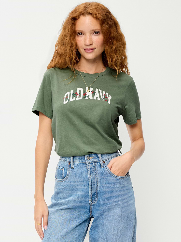 Image 3 of 9, EveryWear Logo Graphic T-Shirt