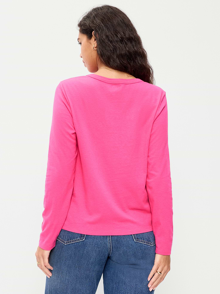 Image 5 of 7, EveryWear Long-Sleeve T-Shirt