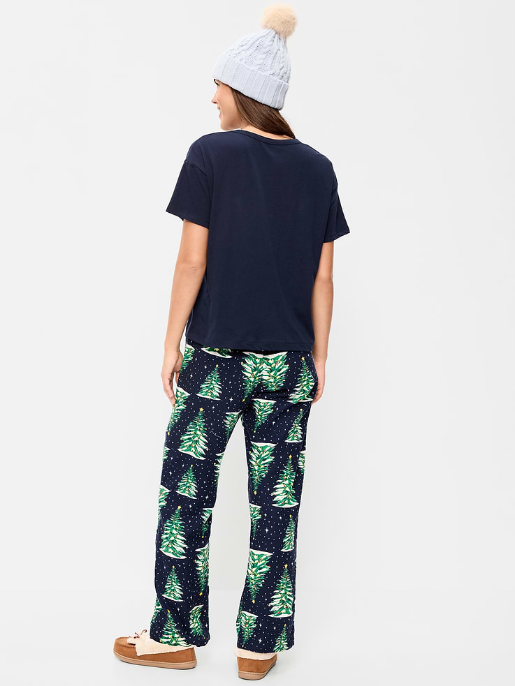 Image 3 de 9, Pantalon de pyjama en flanelle pour femme