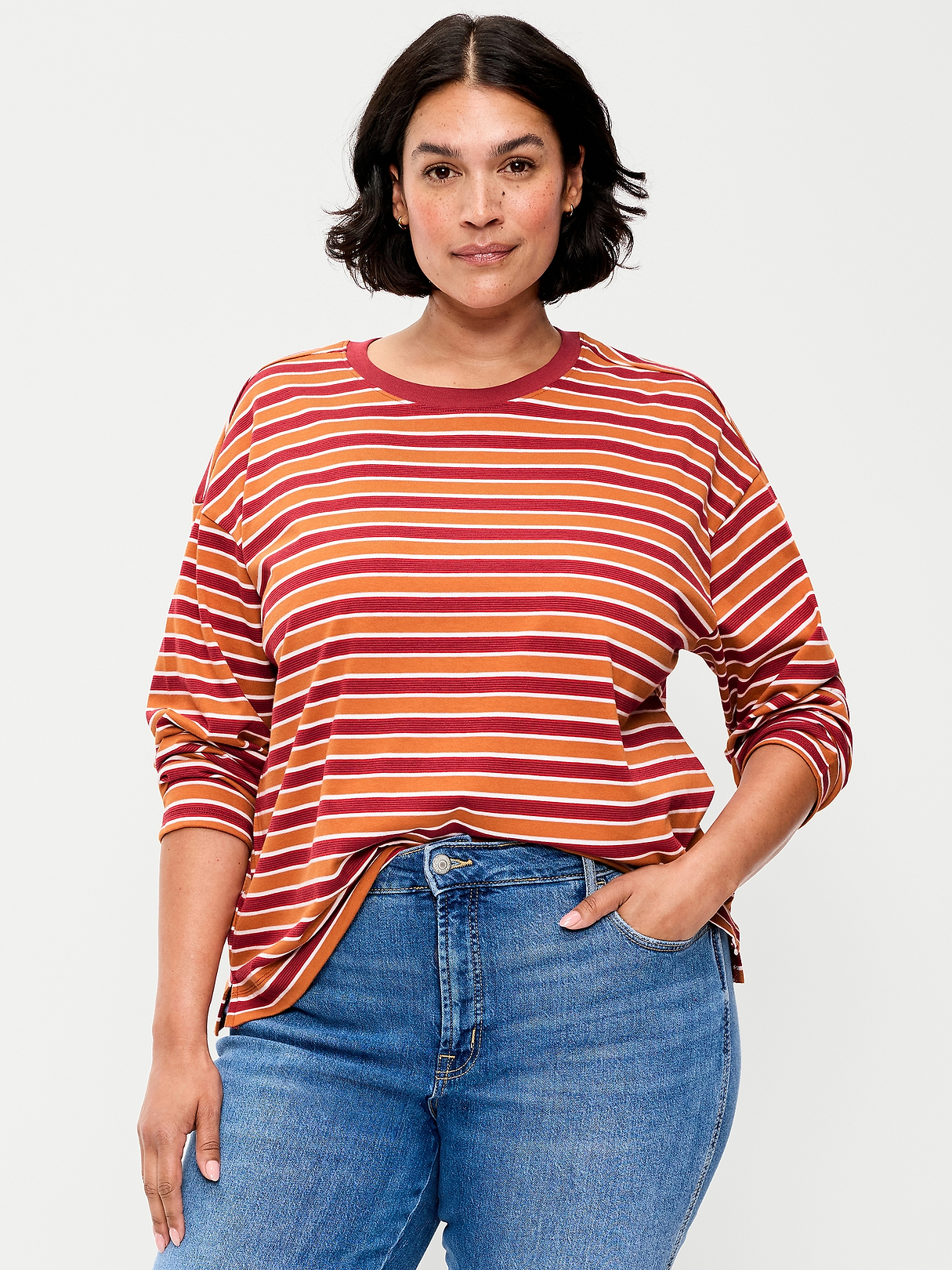 Vintage Long-Sleeve Crew-Neck T-Shirt | Old Navy