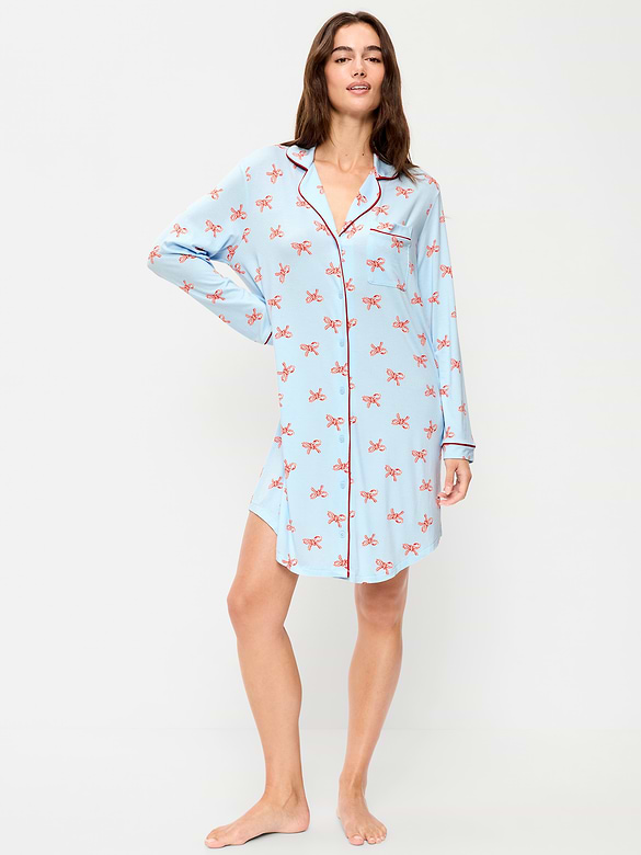 Knit Jersey Sleep Dress