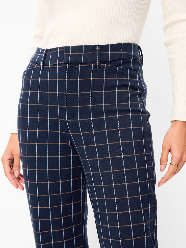 Image 5 of 9, High-Waisted Pixie Straight Pants