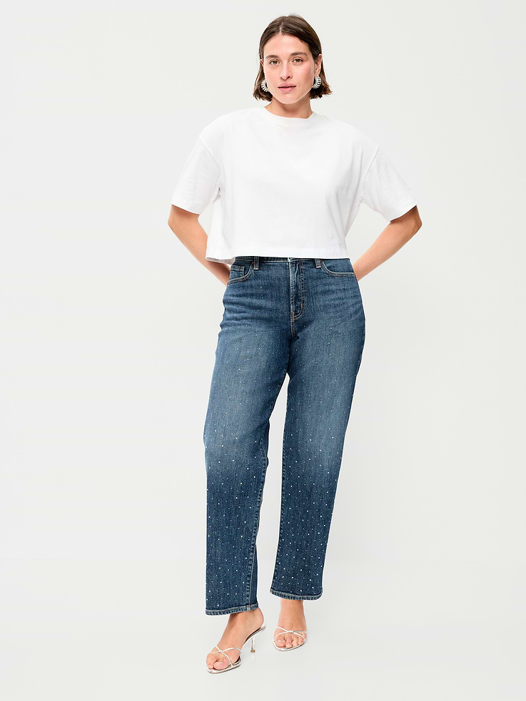 Image 6 of 9, High-Waisted OG Loose Jeans