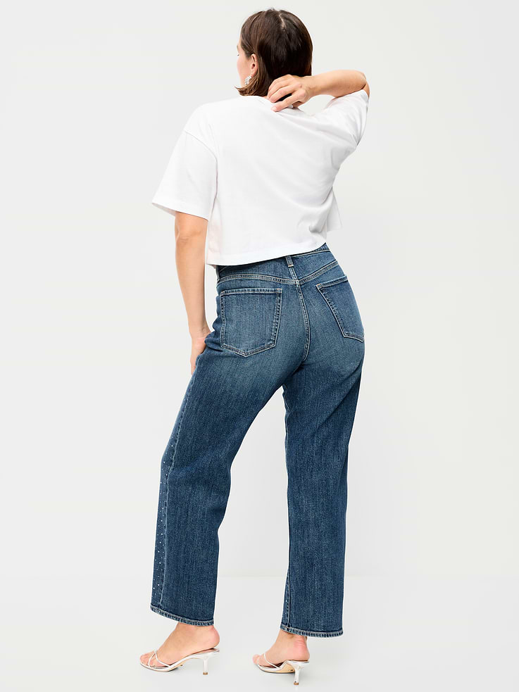 Image 7 of 9, High-Waisted OG Loose Jeans