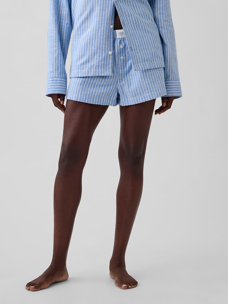 Image number 2 showing, Softest Flannel PJ Boxer Shorts