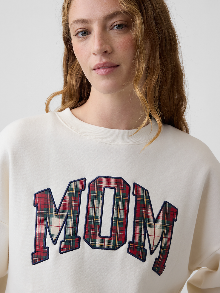 Image 4 of 5, Relaxed Wedge Graphic Sweatshirt