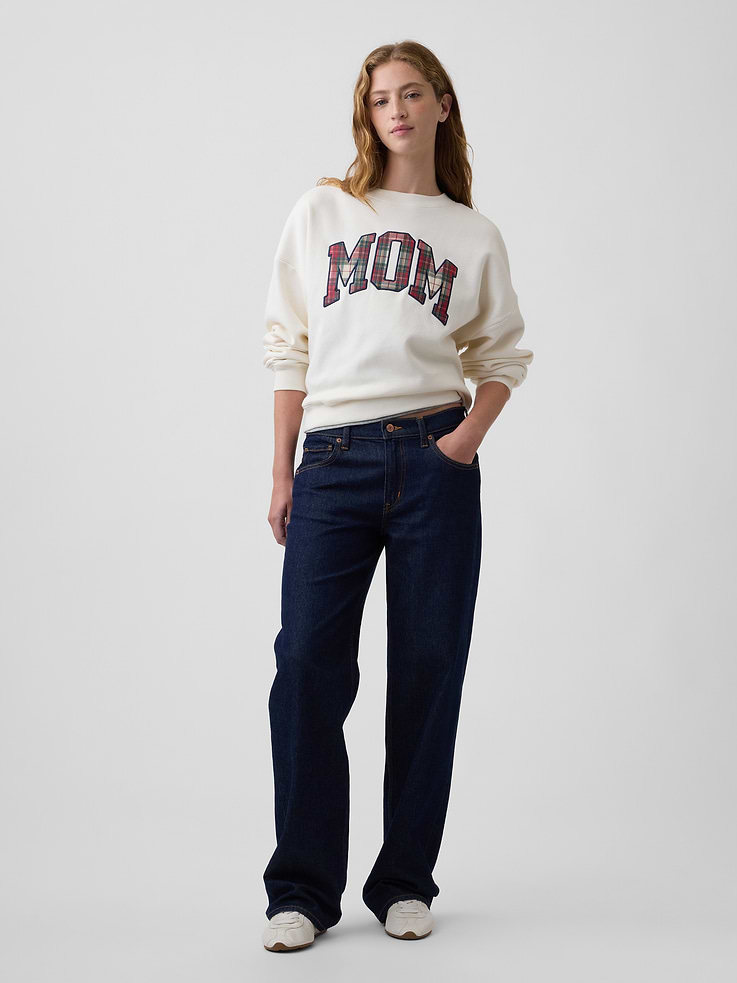Image 3 of 5, Relaxed Wedge Graphic Sweatshirt