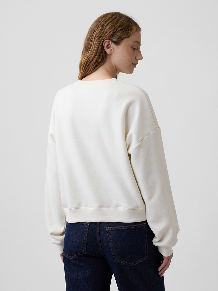 Image 2 of 5, Relaxed Wedge Graphic Sweatshirt
