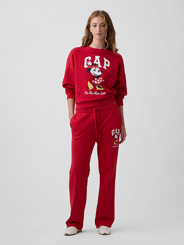 Gap × Disney Minnie Mouse Straight-Leg Sweatpants