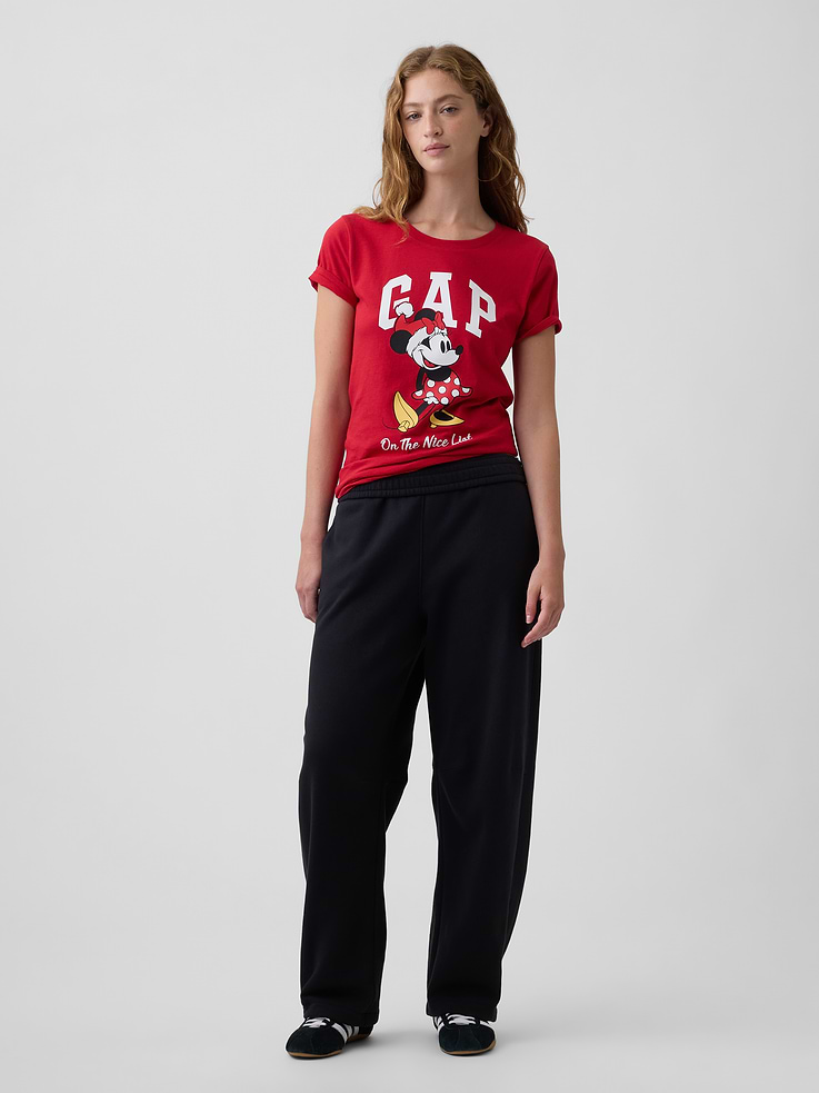 Image 3 of 5, Gap × Disney Minnie Mouse Logo T-Shirt