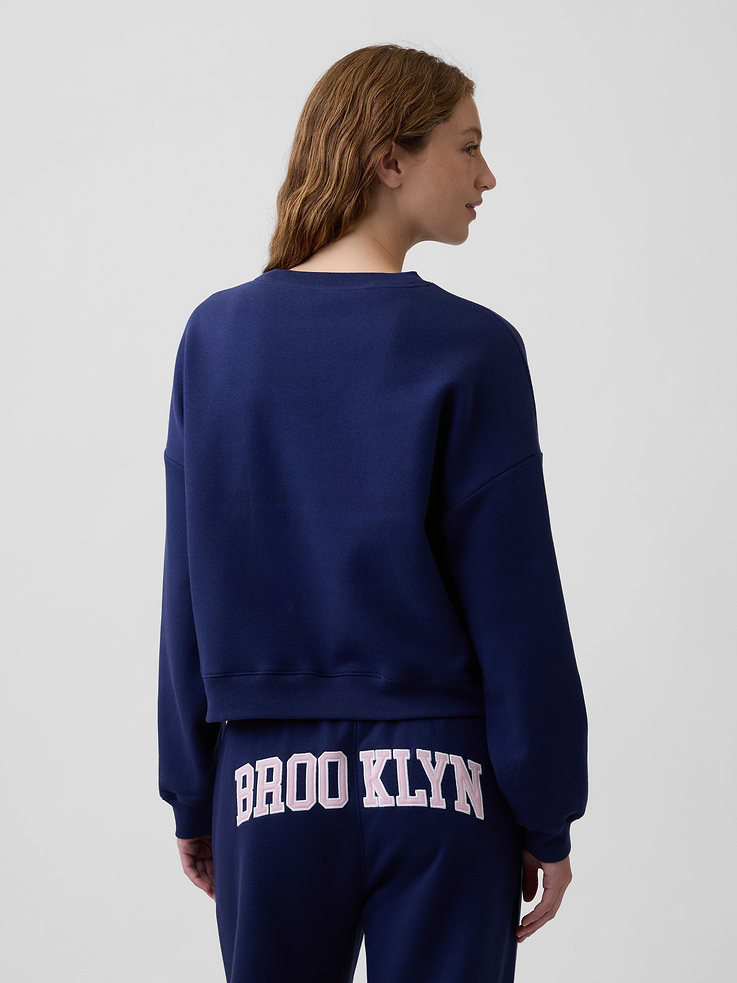Image 2 of 5, Oversized Wedge Crewneck Sweatshirt
