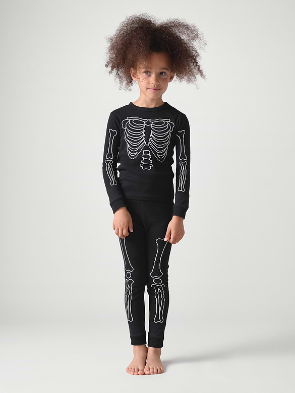 Kids & babyGap Glow-in-the-Dark Halloween PJ Set