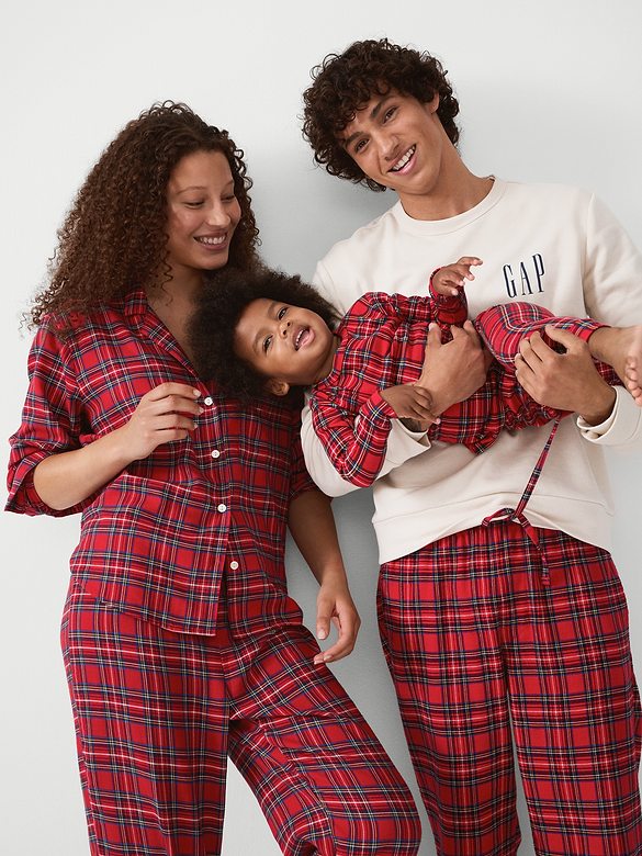 Relaxed Flannel PJ Pants