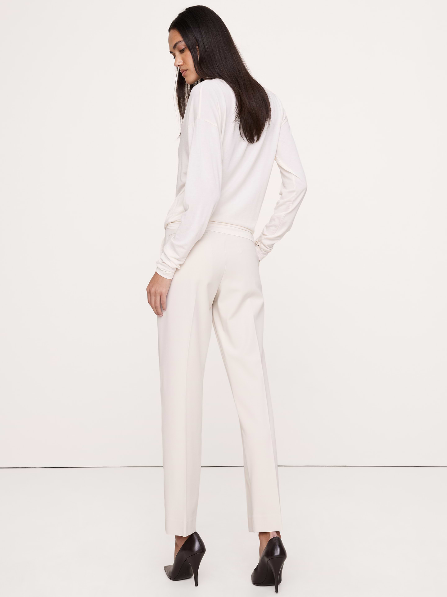 Image number 8 showing, Ultra High-Rise Modern Slim City Stretch Ankle Pant