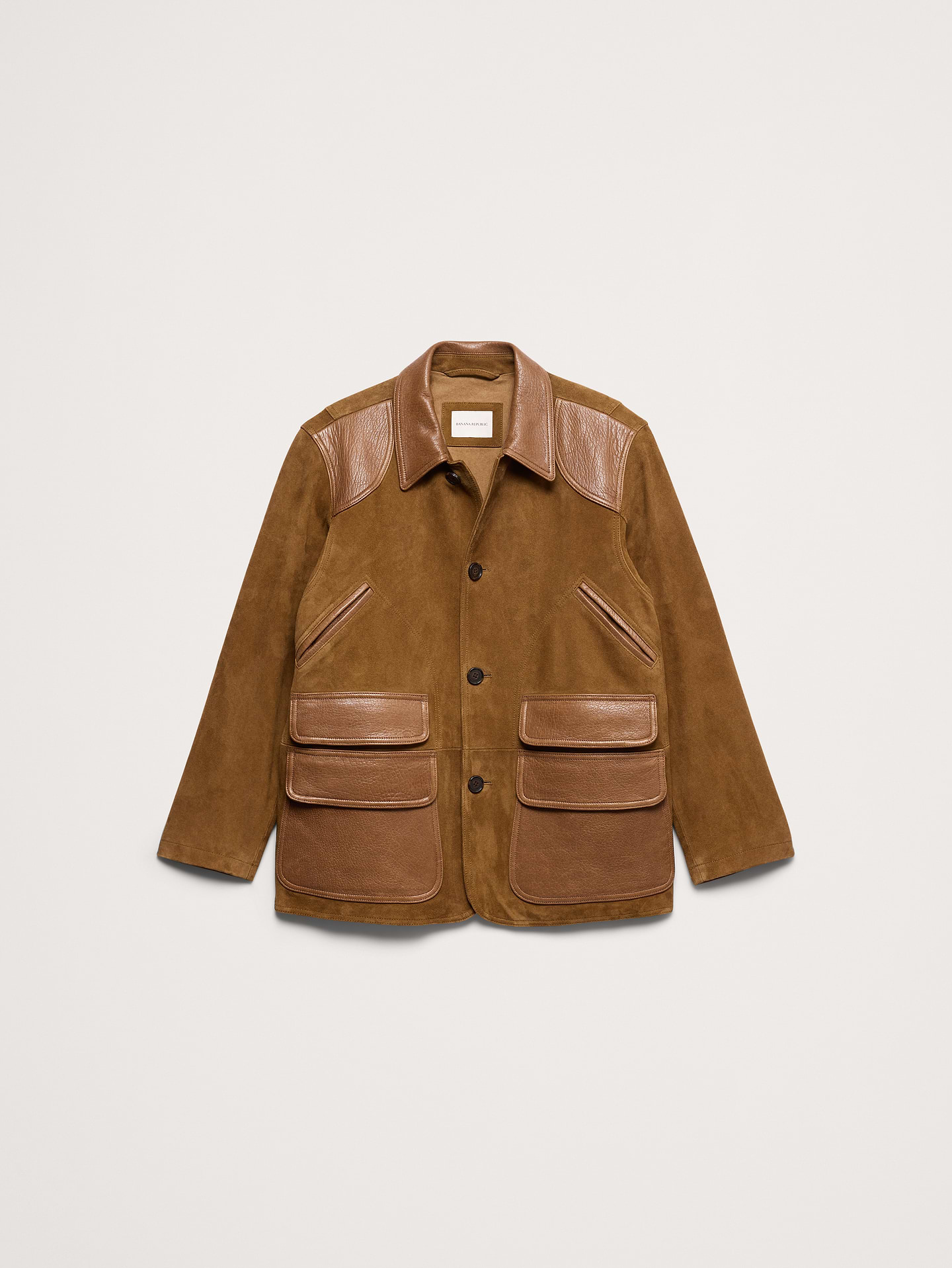 Image number 4 showing, Suede Chore Coat
