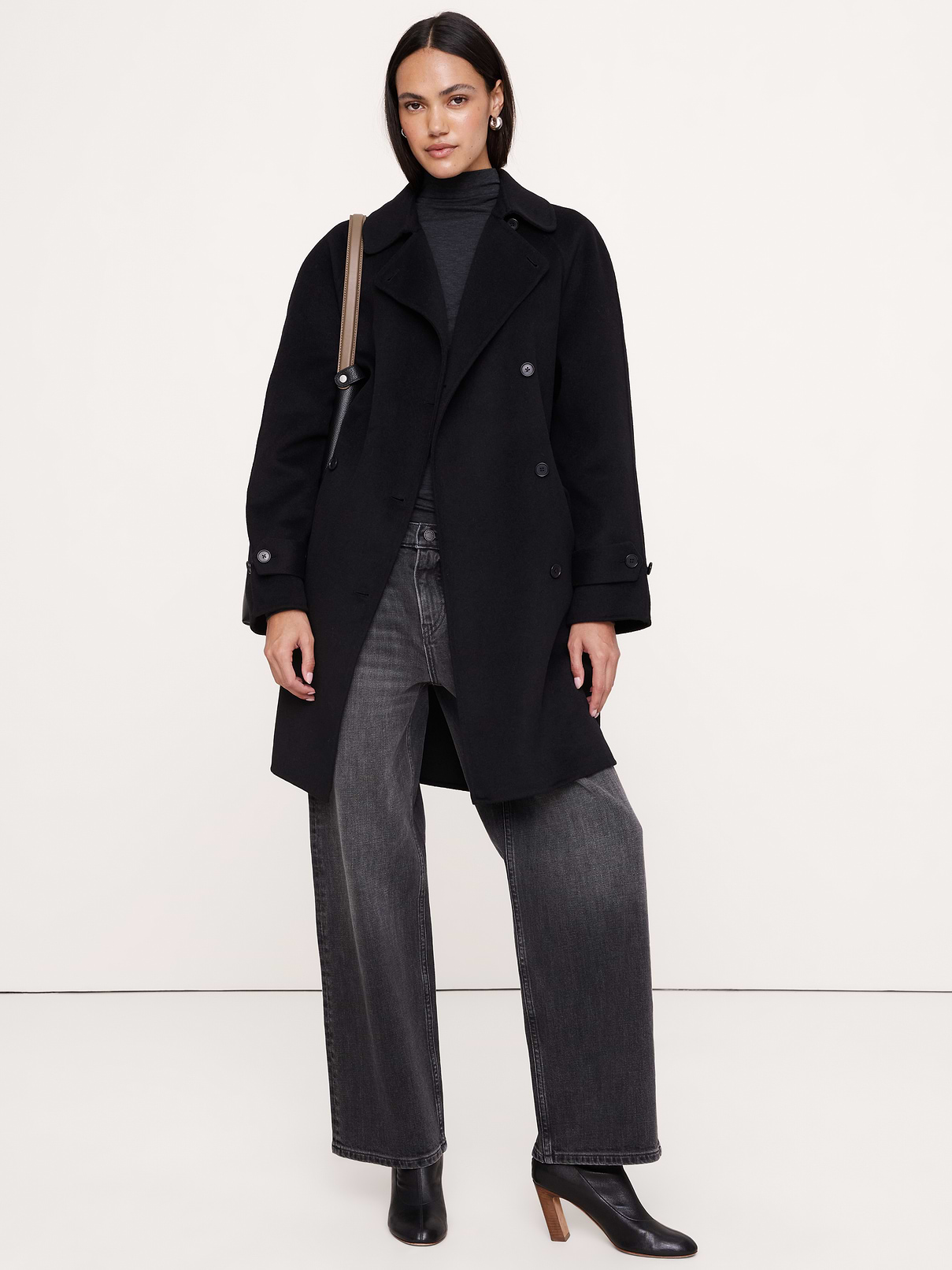 Archive Reissue Double-Faced Cape-Back Trench Coat | Banana Republic