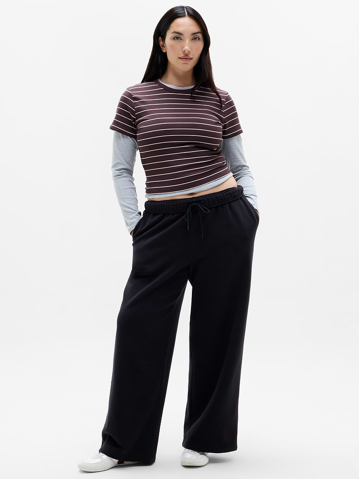 Image number 2 showing, Signature Rib Crop Tee