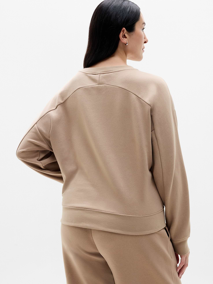 Image 3 of 6, Forever Fleece Classic Crew Sweatshirt