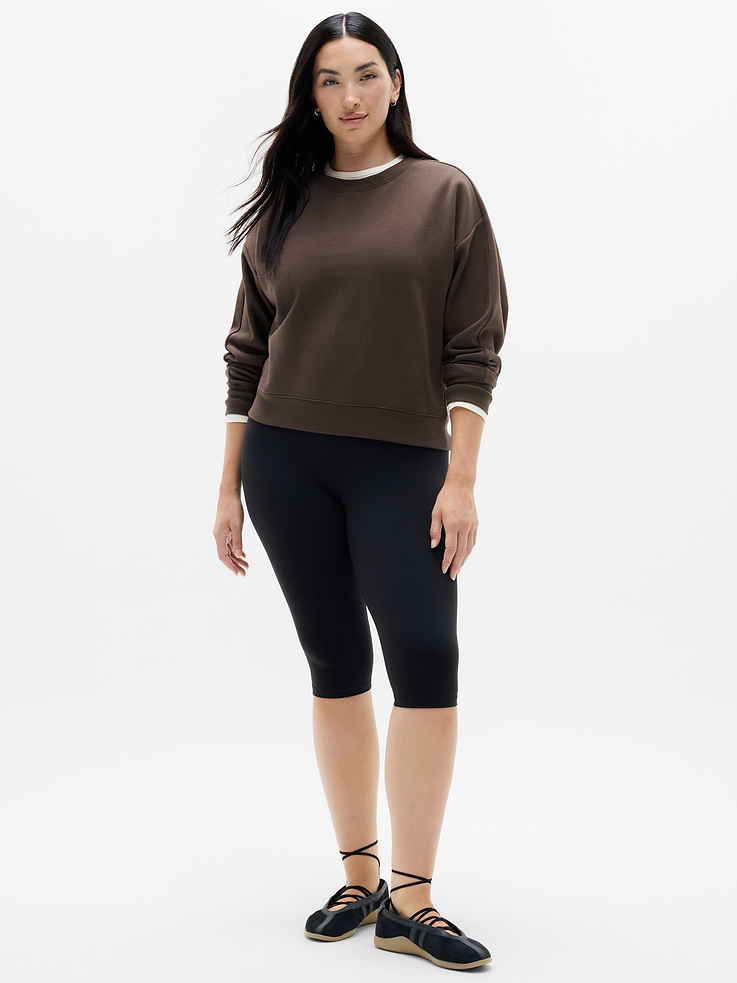 Image 6 of 8, Forever Fleece Classic Crew Sweatshirt