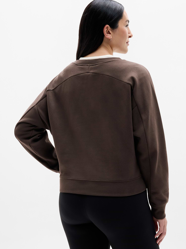 Image 7 of 8, Forever Fleece Classic Crew Sweatshirt