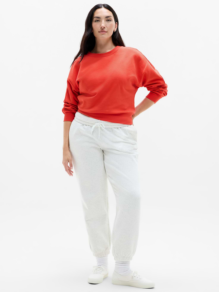 Image 2 of 6, Forever Fleece Classic Crew Sweatshirt