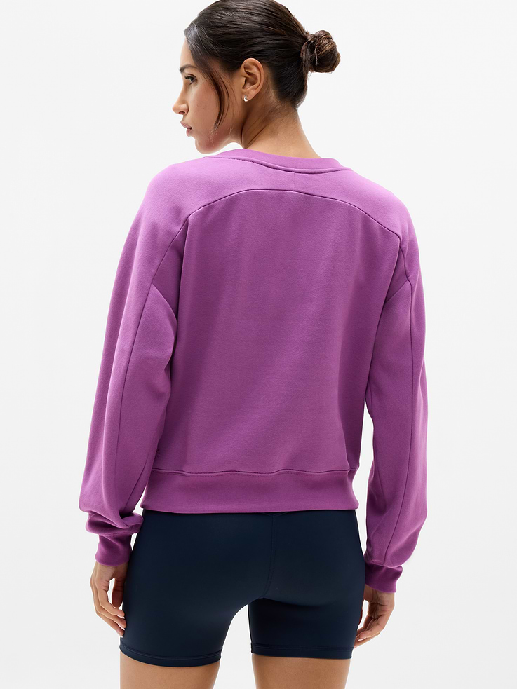 Image 3 of 7, Forever Fleece Classic Crew Sweatshirt