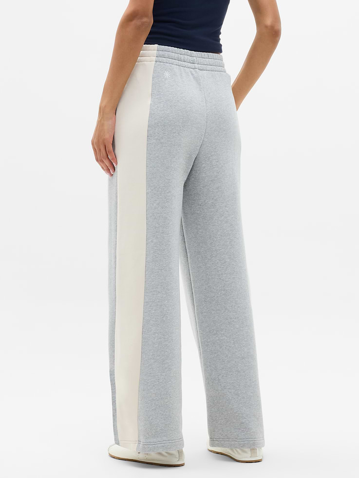 Image 3 of 5, Forever Fleece Colorblock Wide Leg