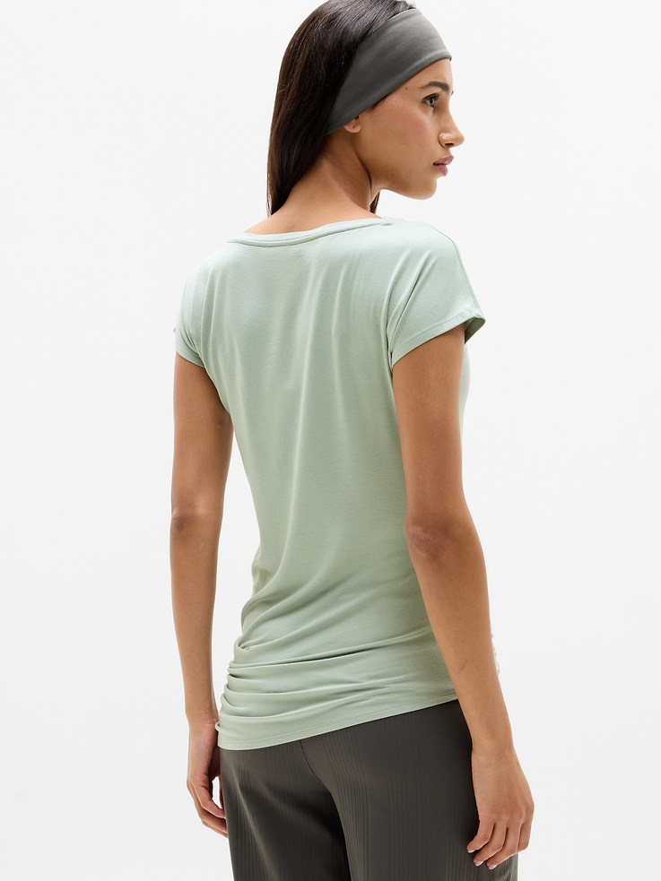 Image 3 of 6, Dream Drape Asym Tee