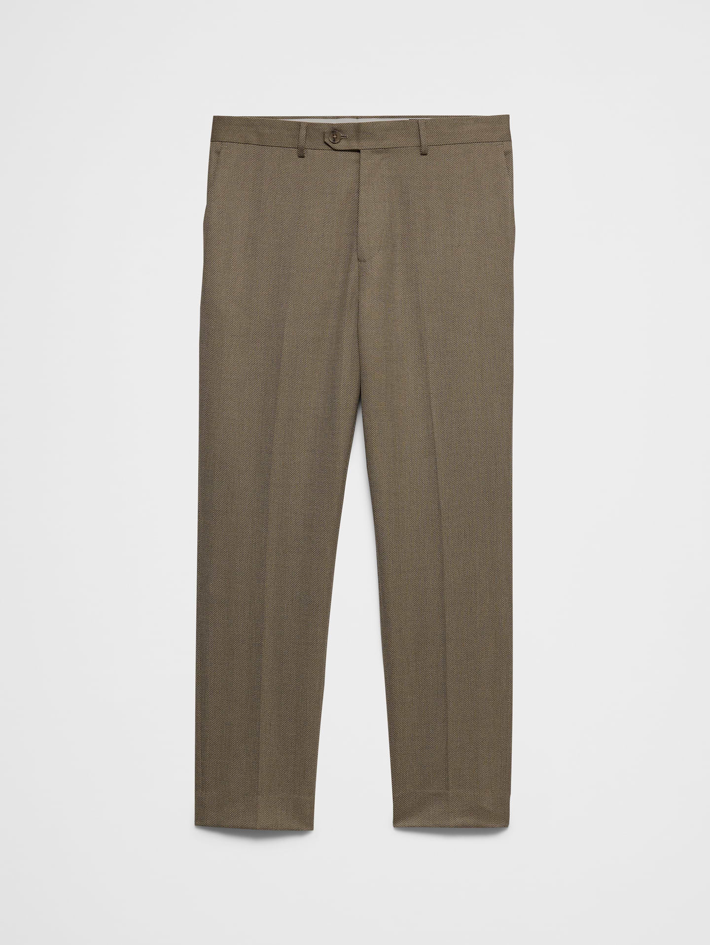 Image number 4 showing, Herringbone Suit Trouser