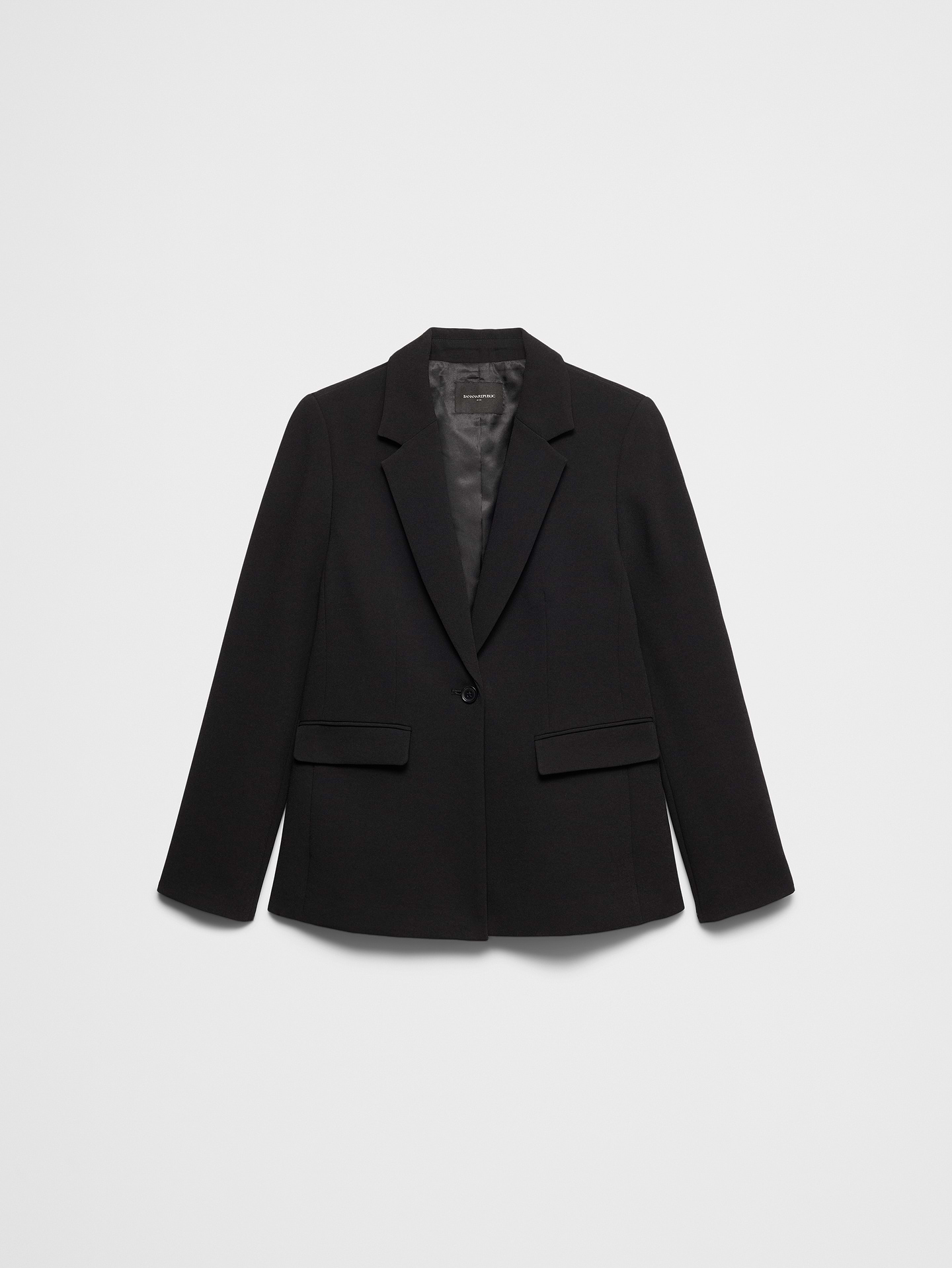 Image number 4 showing, Crepe Long Blazer