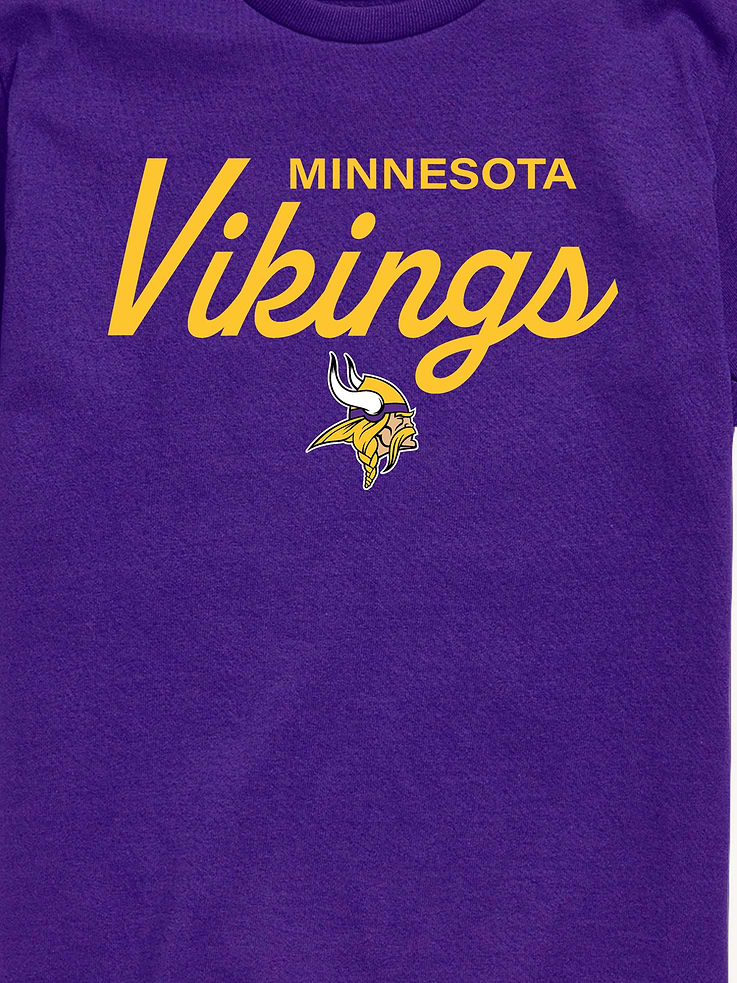 Image 3 of 4, Kids NFL Signature Script Graphic T-Shirt