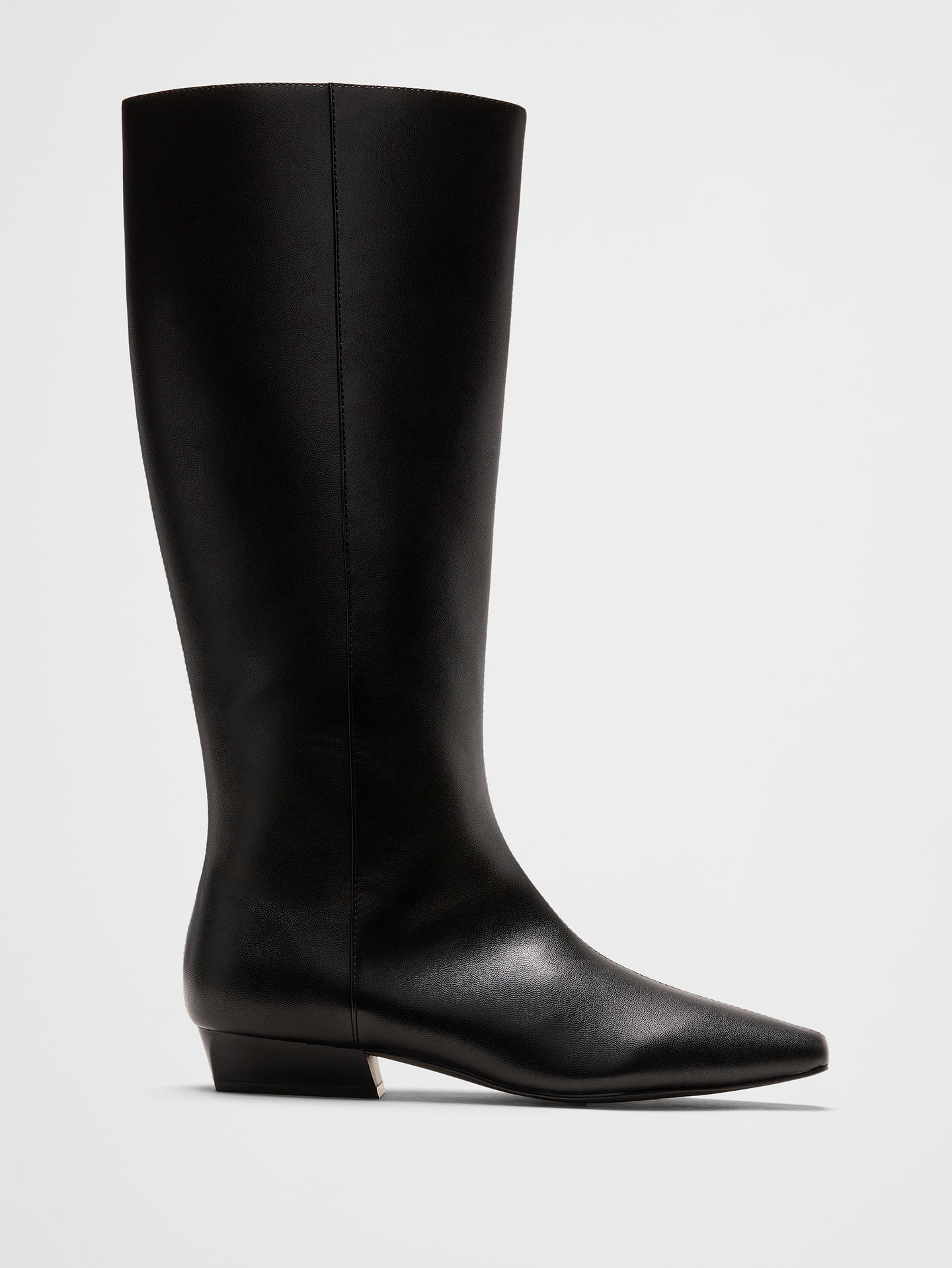 Image number 1 showing, Vegan Leather Suede Tall Boot