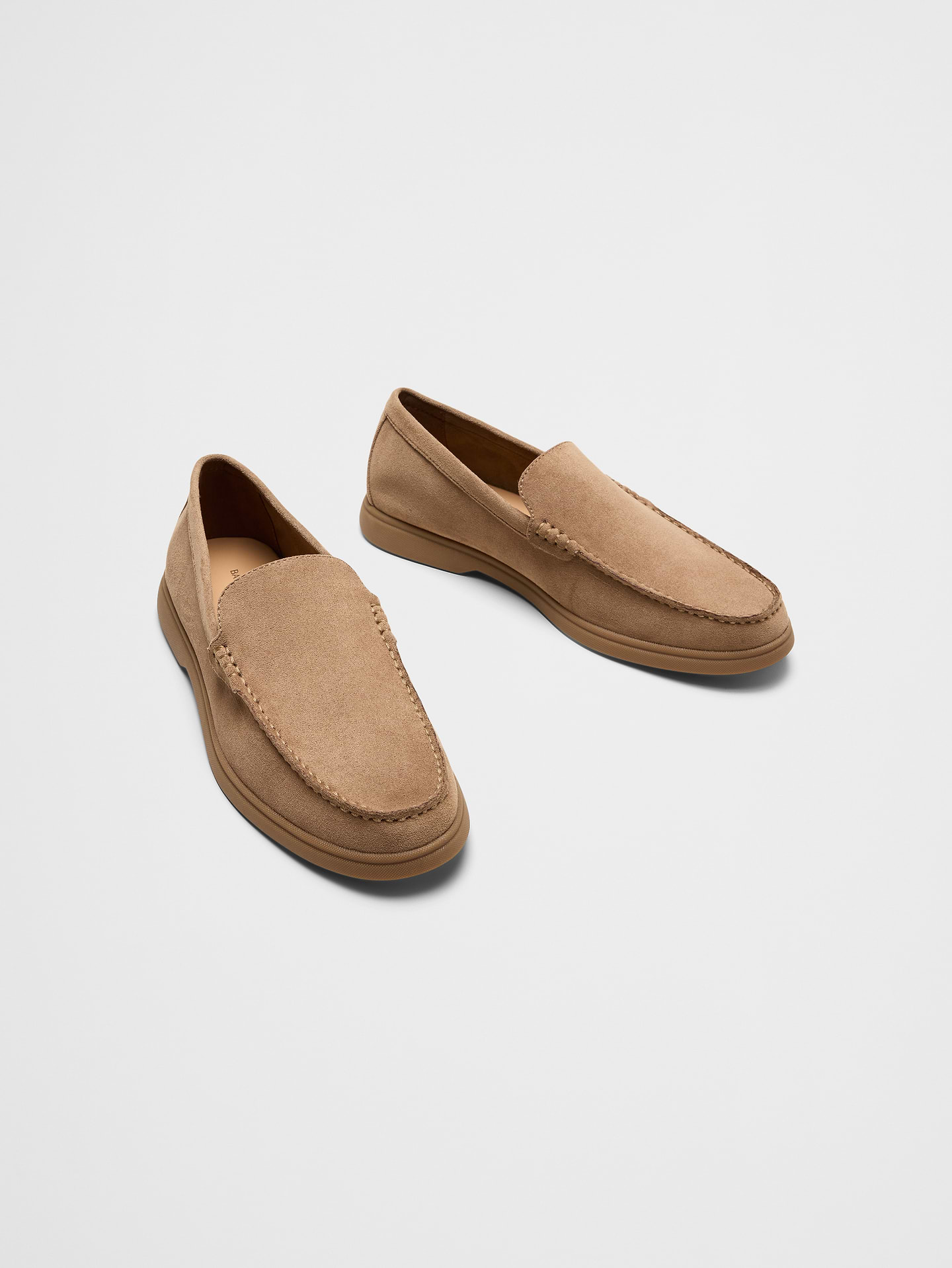 Image number 2 showing, Vegan Suede Sneaker-Bottom Loafer