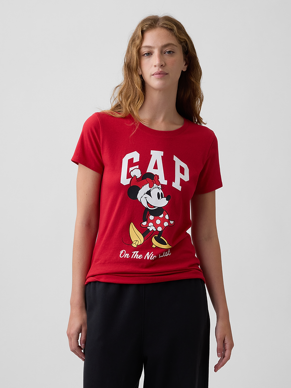 Gap × Disney Minnie Mouse Logo T-Shirt