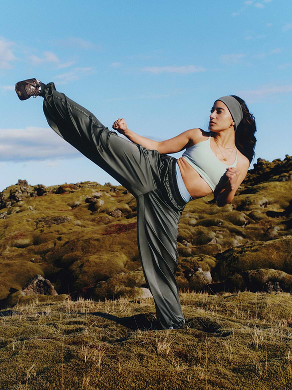 Featherweight Satin Pant
