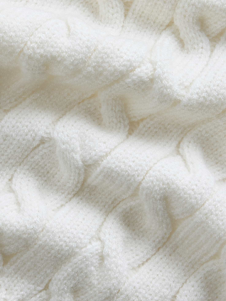 Image 3 de 3, Cagoule en tricot torsadé pour Enfant