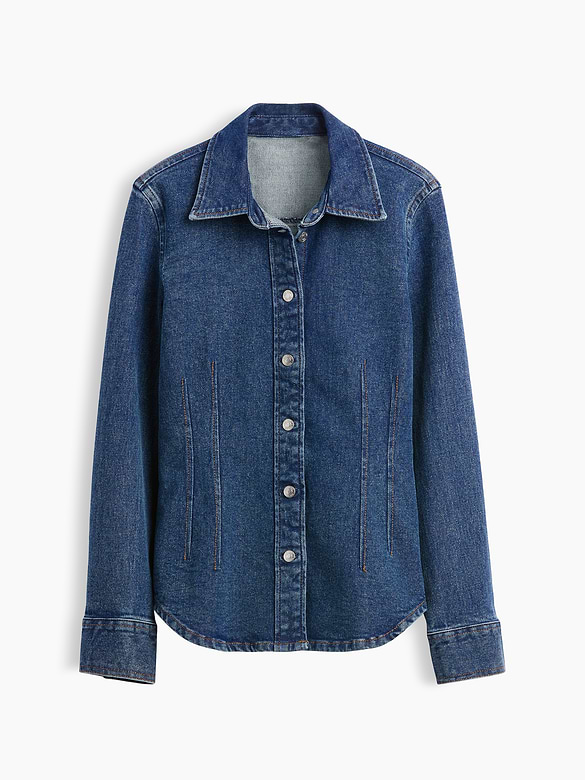 Denim Fitted Shirt