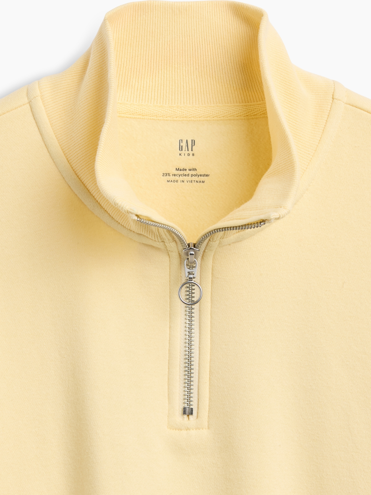 Kids VintageSoft Oversized Quarter-Zip Pullover | Gap