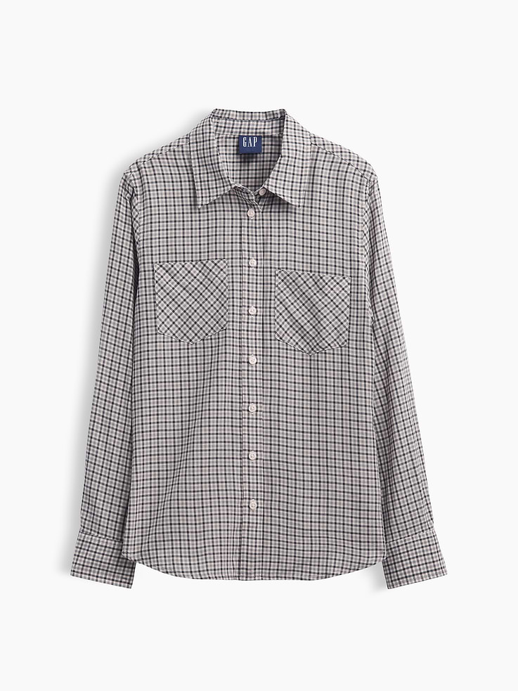 Image number 5 showing, Plaid Western Shirt