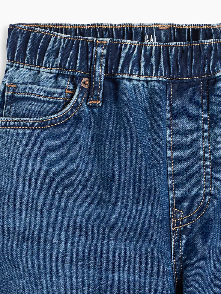 Image 3 of 3, Kids Knit Easy Baggy Jeans