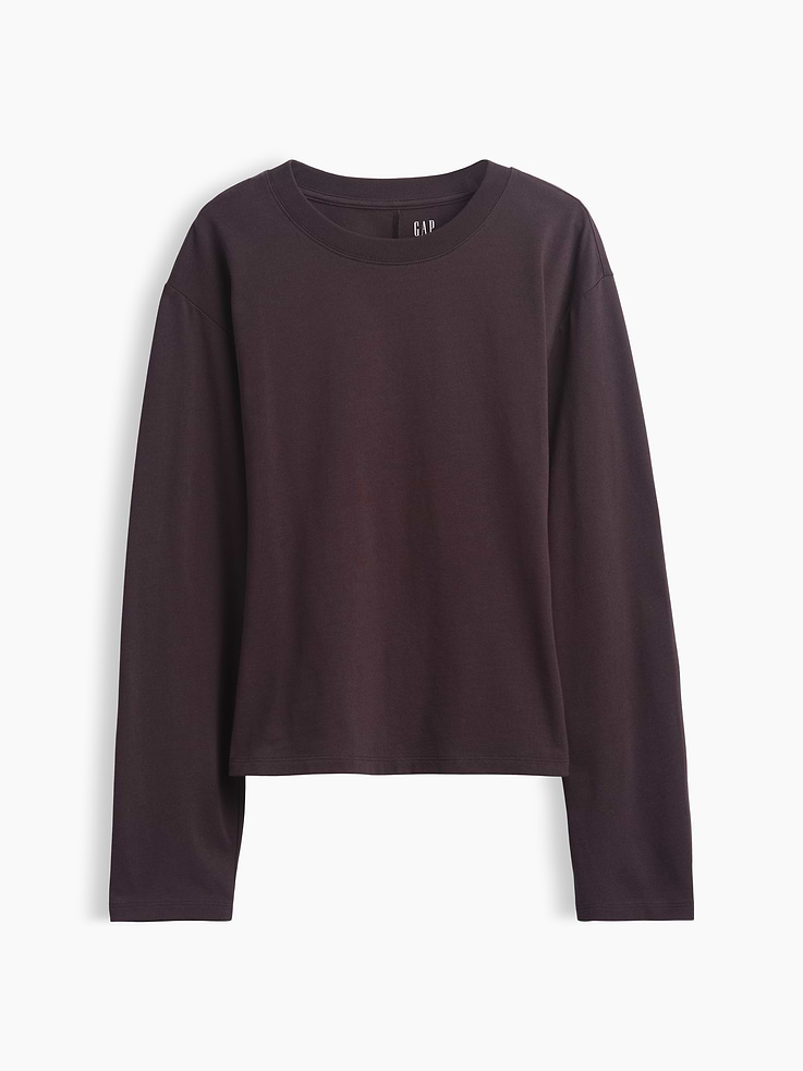 L'image numéro 5 présente T-shirt en tricot à taille ajustée