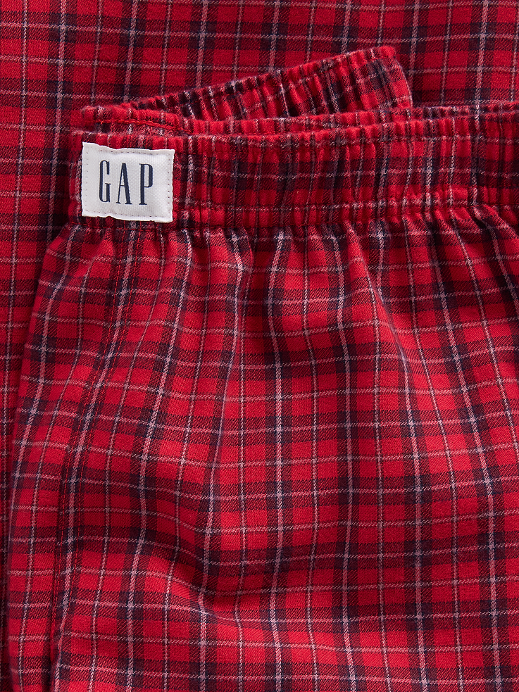 Image number 5 showing, Kids Recyled Flannel Plaid PJ Pants