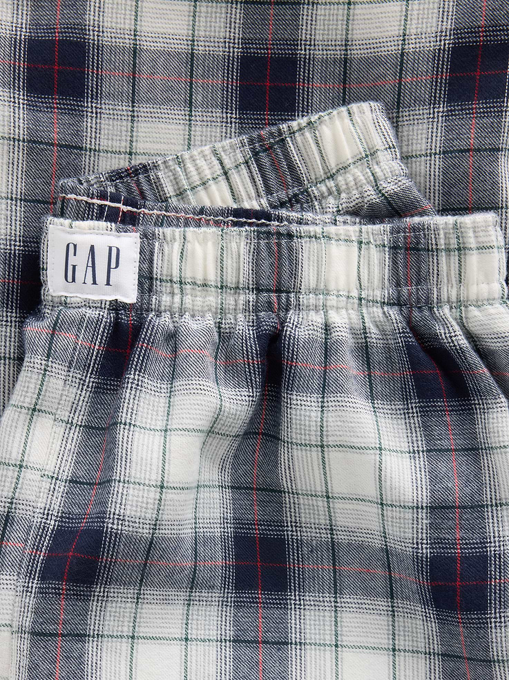 Image number 5 showing, Kids Recyled Flannel Plaid PJ Pants
