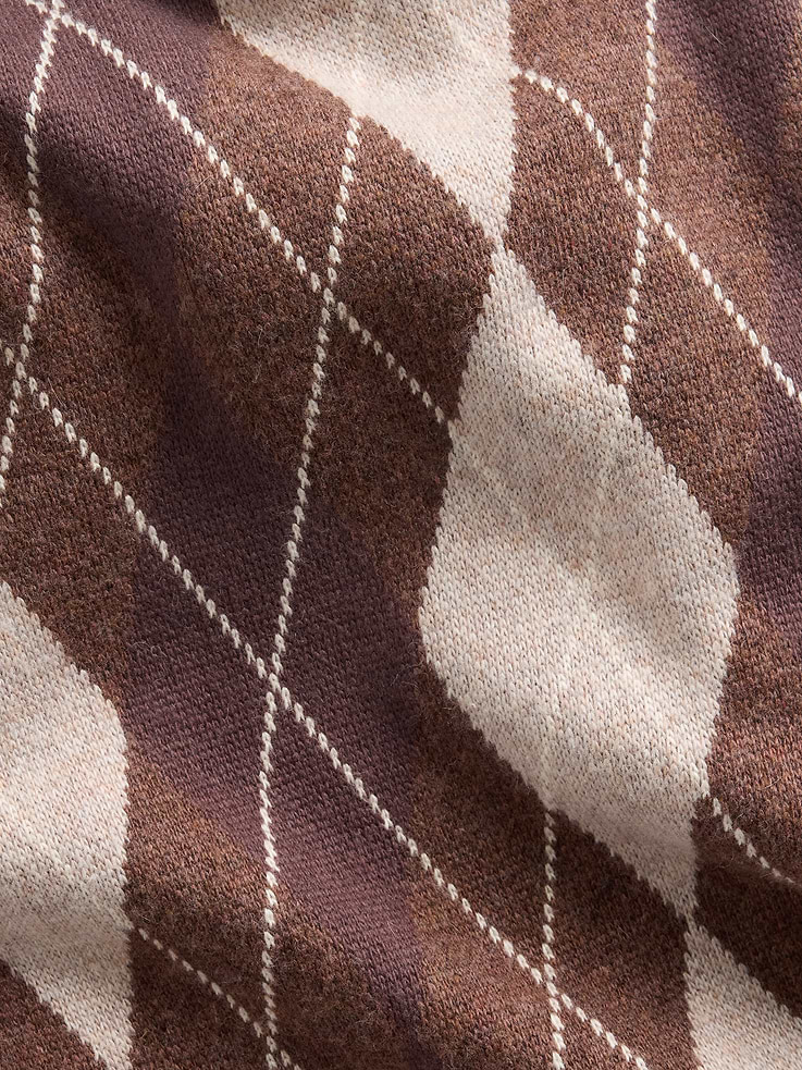 Image number 4 showing, Argyle Triangle Scarf