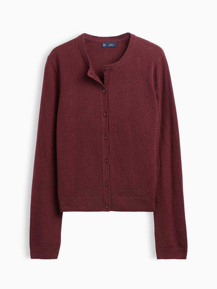 Image number 5 showing, CashSoft Crop Cardigan