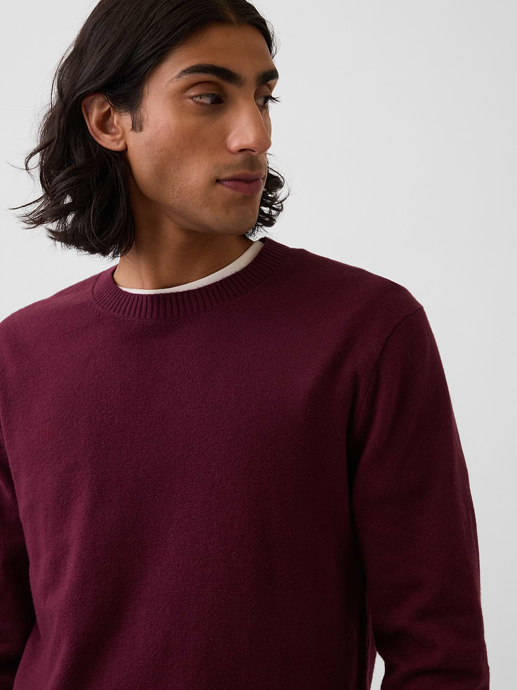 Image number 4 showing, CashSoft Crew Sweater