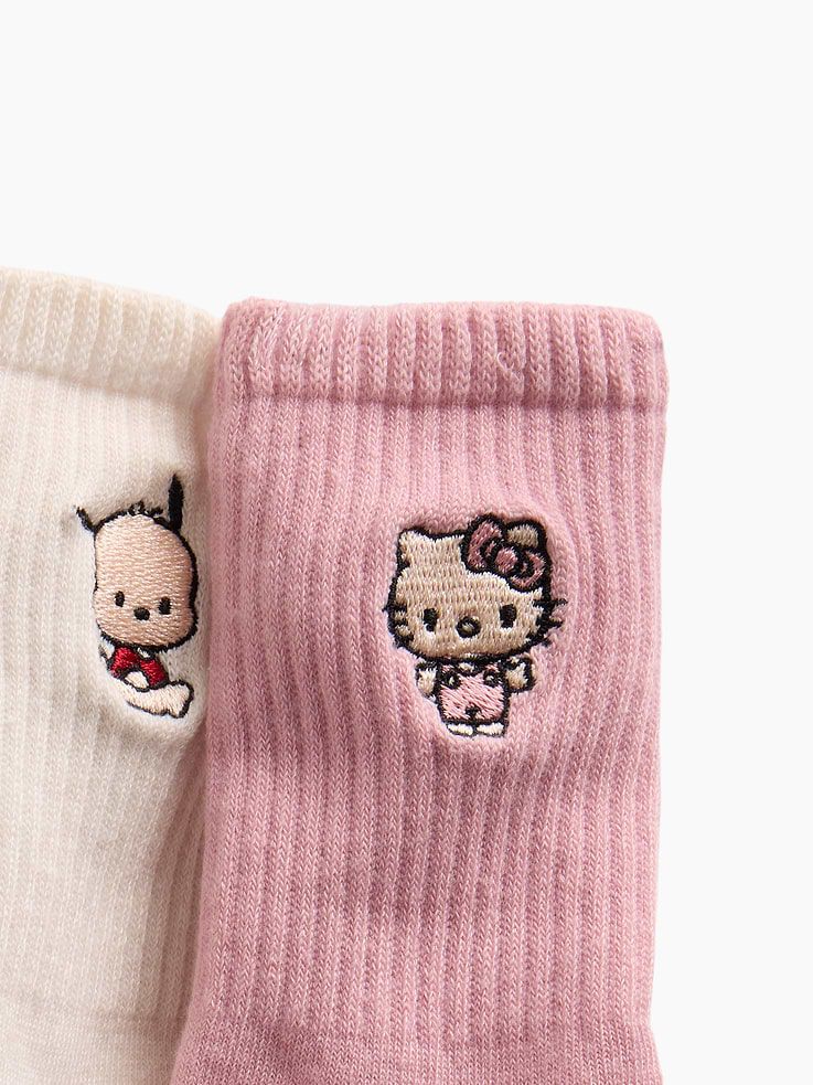 Image number 2 showing, Kids Hello Kitty And Friends Socks (6-Pack)