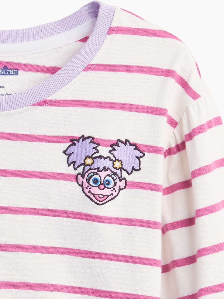 Image number 4 showing, Baby & Toddler Sesame Street Stripe T-Shirt