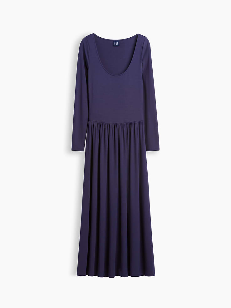 Image number 5 showing, Drop-Waist Maxi Dress