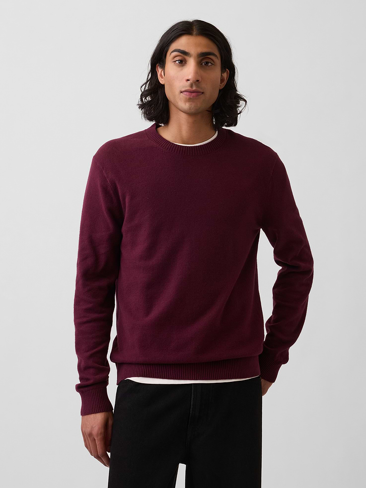 Image number 1 showing, CashSoft Crew Sweater
